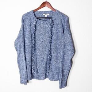 Bass Women’s Sweater Vintage Inspired Cozy Textured Knit Soft Grunge Classic XL